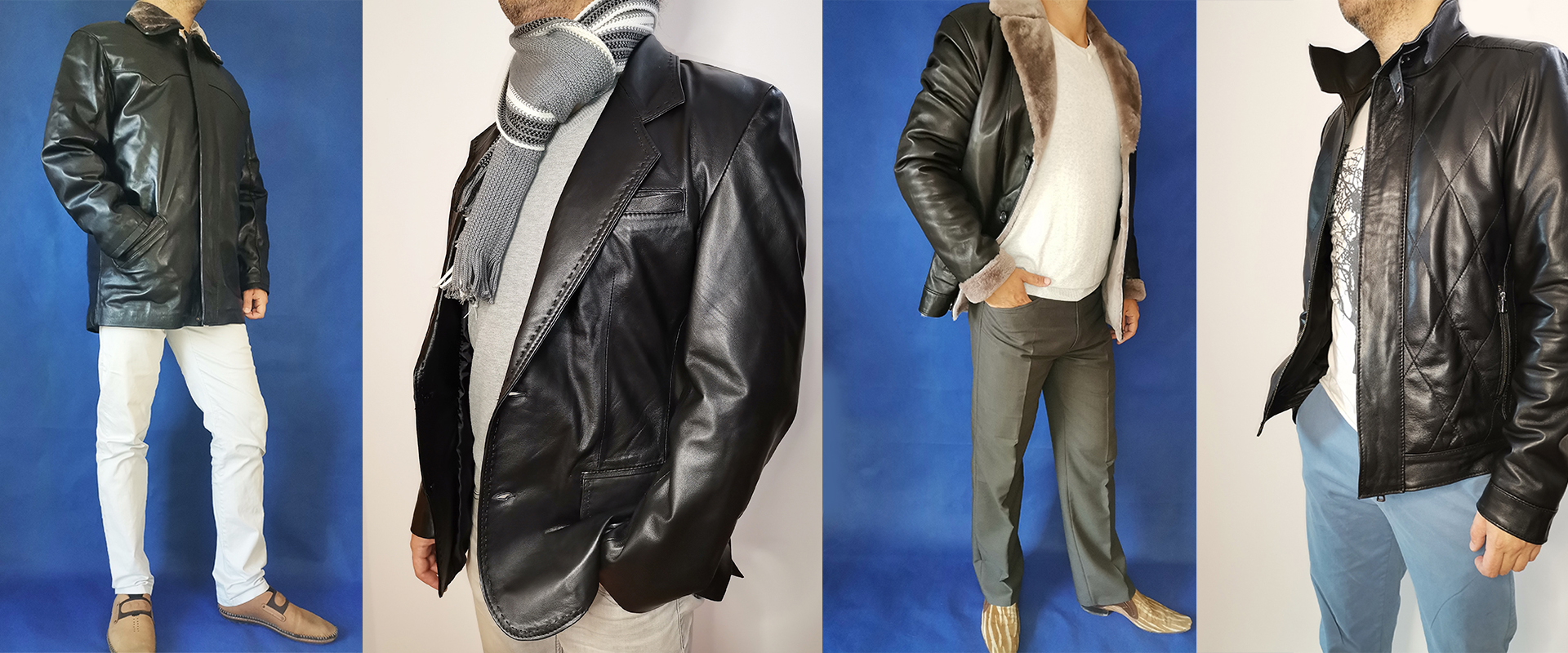 Мъжки кожени якета