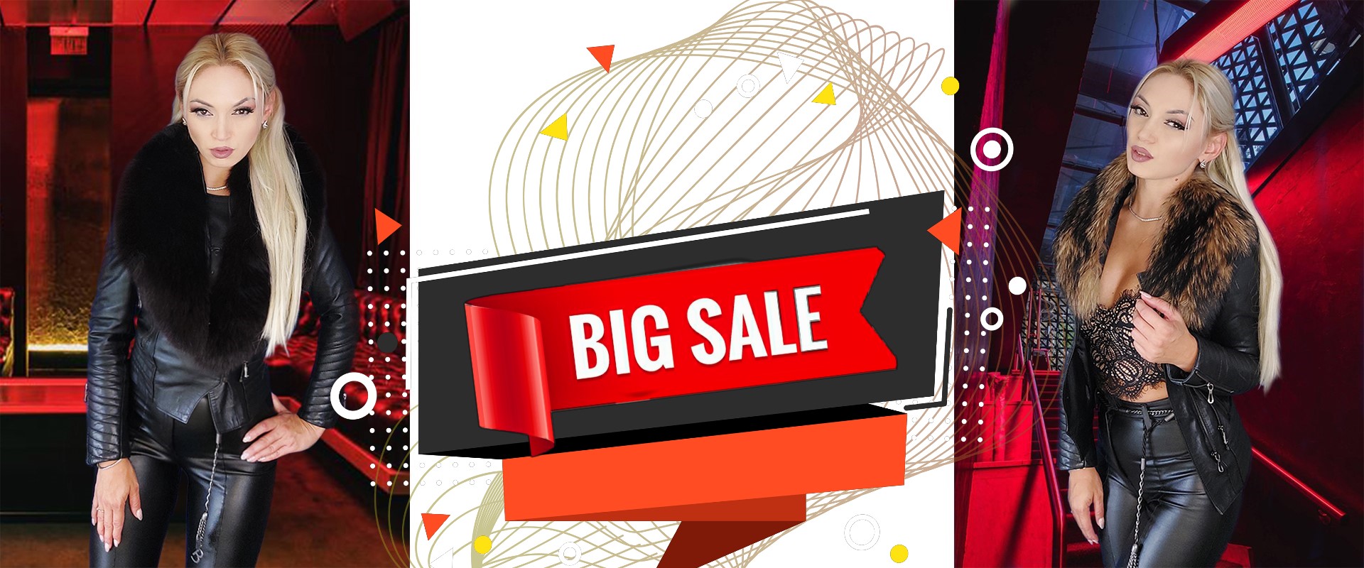 Дамски кожени якета