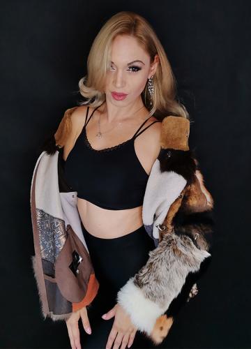 дамско кожено яке