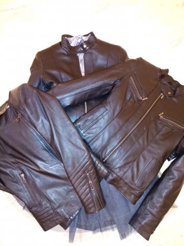 Дамско кожено яке