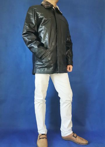 мъжко кожено яке