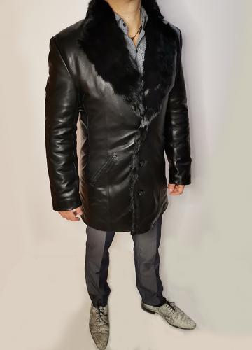 мъжко кожено яке