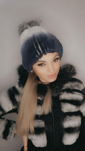 дамски кожени шапки