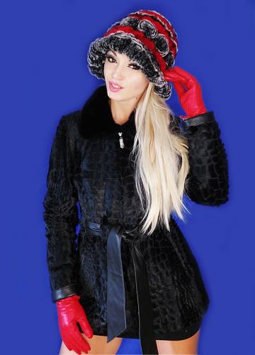 дамско кожено яке