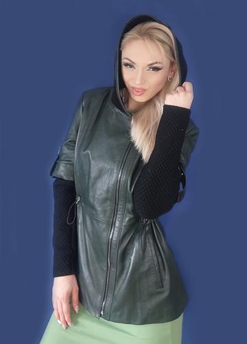 дамско кожено яке