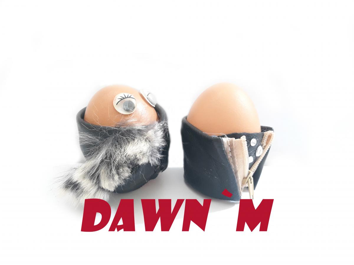 Най - красивите великденски яйца. Няколко идеи от кожени якета DAWN`M.