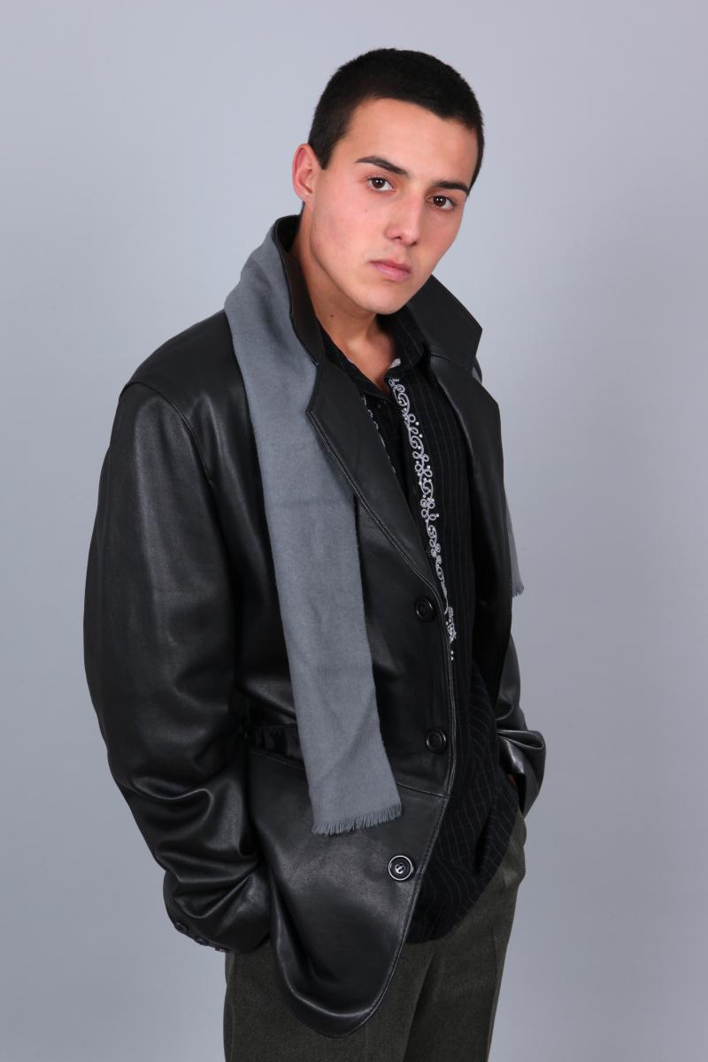 мъжко кожено яке