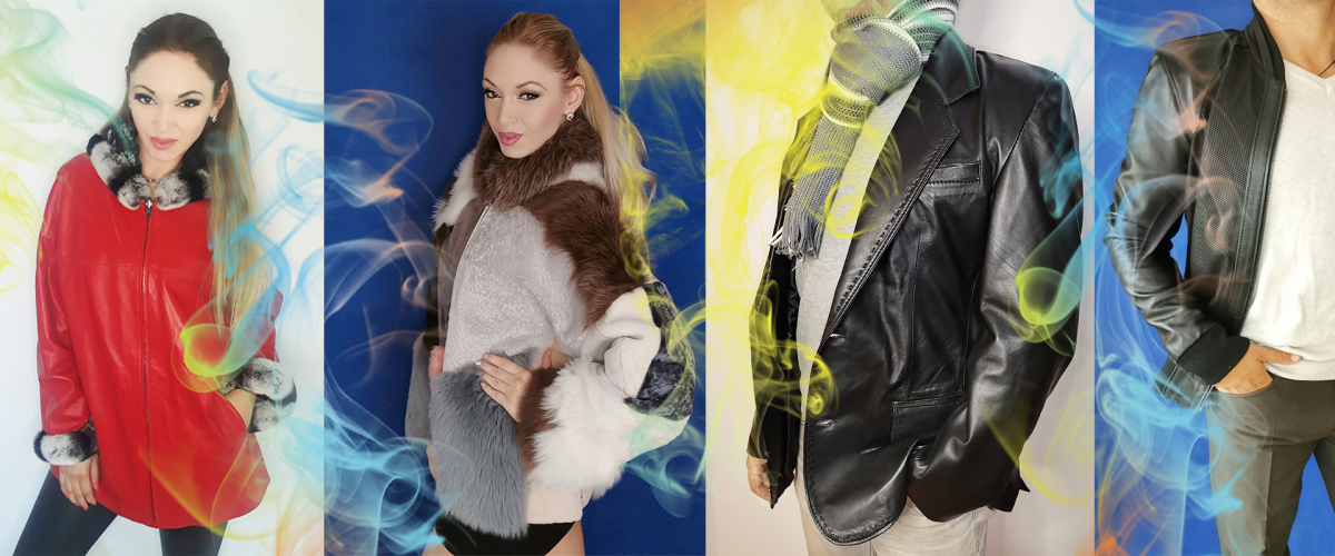 Колекция MAXI LEATHER - големи размери кожени якета