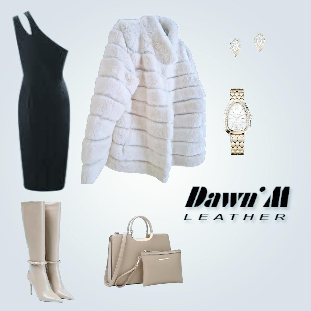 Палто от бяла чинчила – лукс, стил и модни визии | DawnM