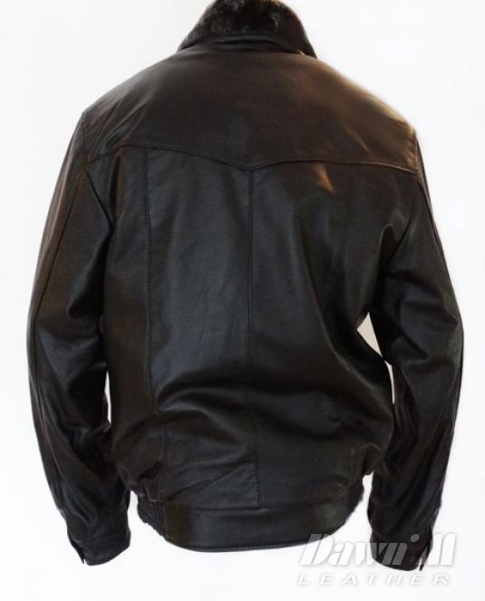 мъжко кожено яке - 14