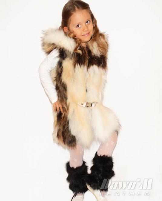 Детски елек от лисица - 1