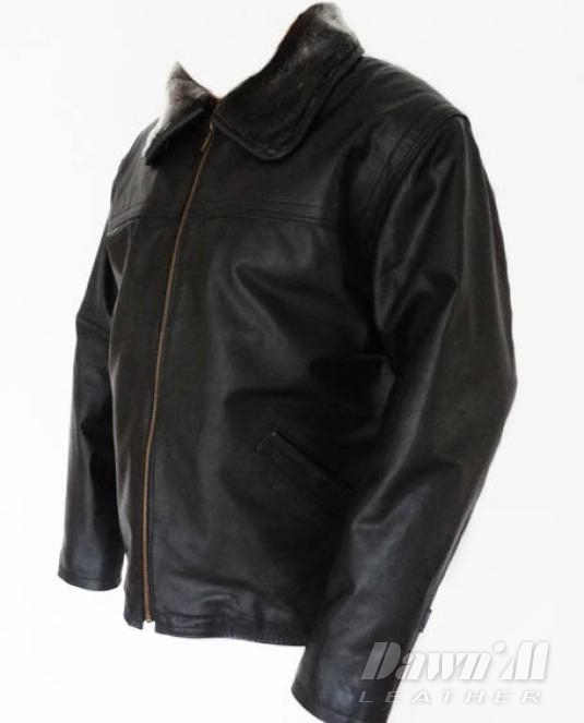 мъжко кожено яке - 8