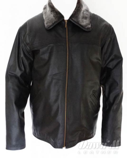 мъжко кожено яке - 7