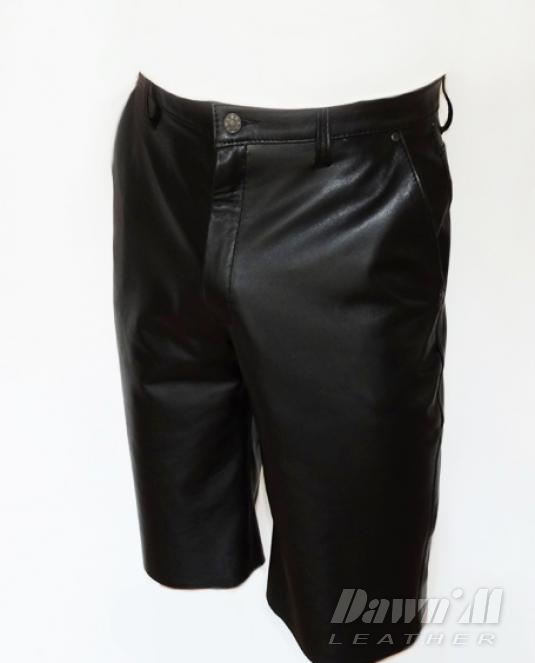 Мъжки къси кожени панталони - 2
