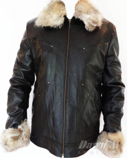 мъжко кожено яке - 12