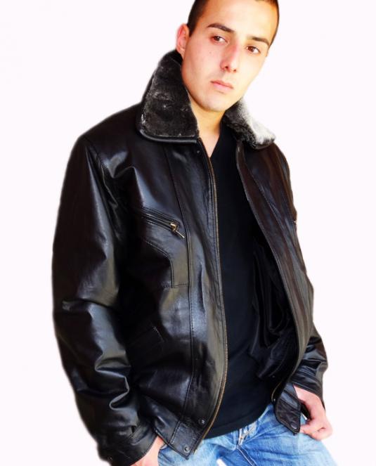 мъжко кожено яке - 9