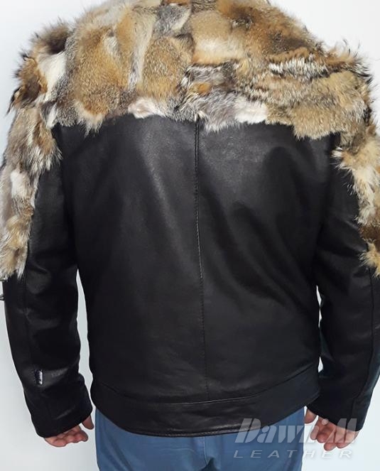 мъжко кожено яке - 8