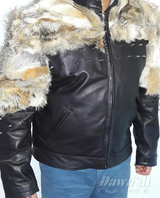 мъжко кожено яке - 9