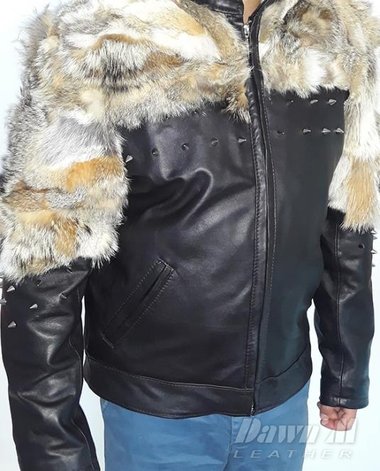 мъжко кожено яке - 7