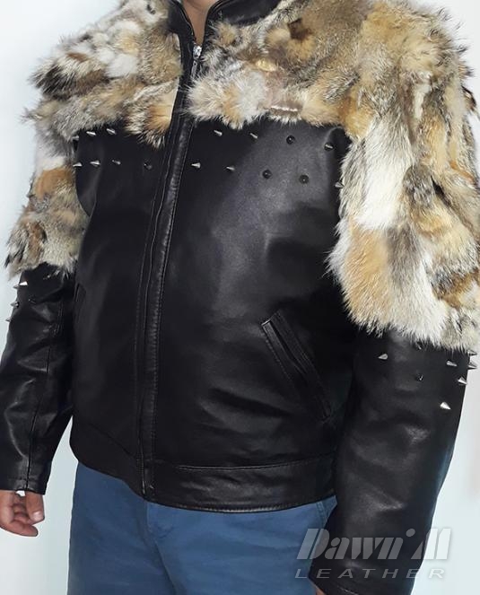 мъжко кожено яке - 6