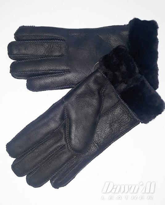 дамски кожени ръкавици - 1