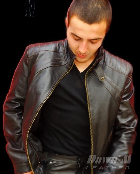 мъжко кожено яке - 1