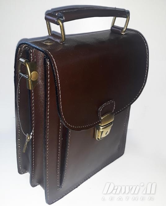мъжка кожена чанта - 1