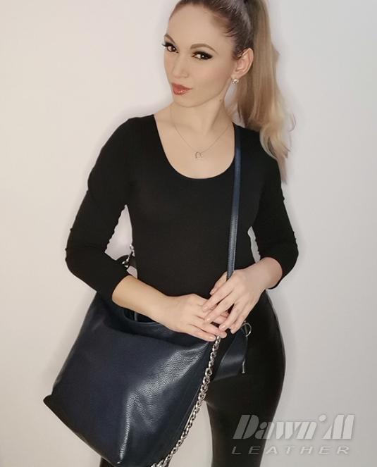 дамска кожена чанта - 1