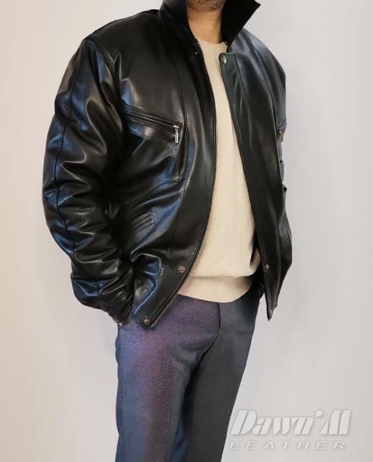 мъжко кожено яке - 5