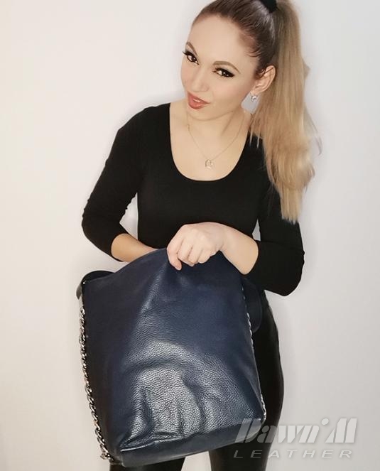 дамска кожена чанта - 3