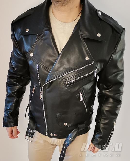 мъжко кожено яке - 4