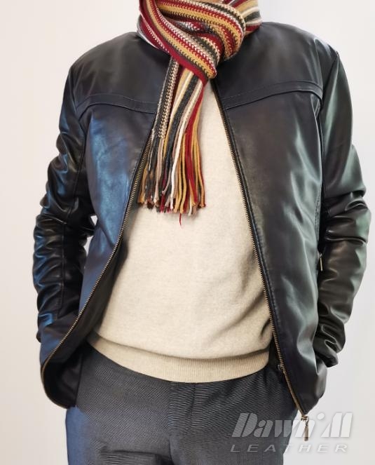 мъжко кожено яке - 8