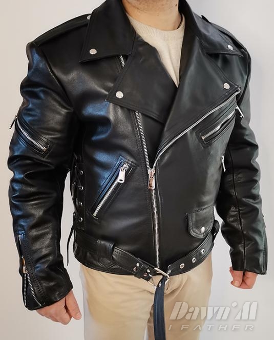 мъжко кожено яке - 10