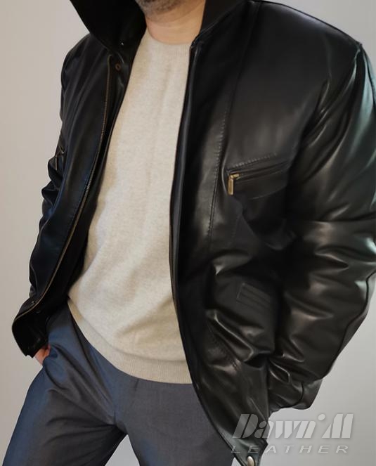 мъжко кожено яке - 6