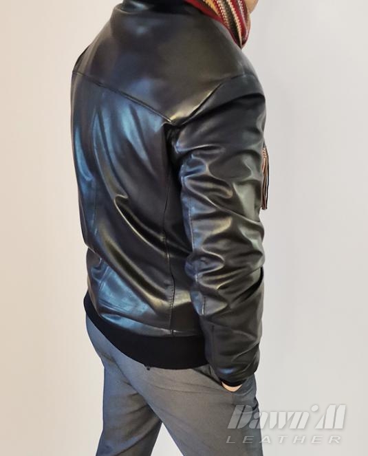 дамско кожено яке - 4