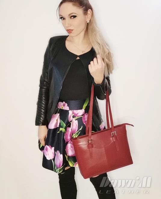 дамска кожена чанта - 3
