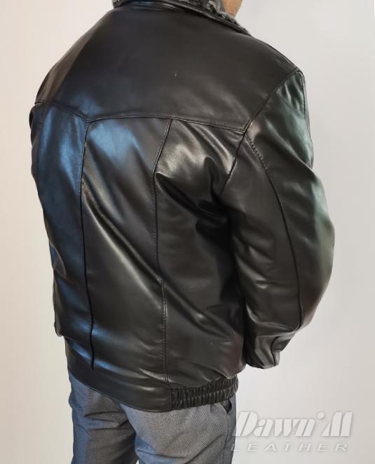 мъжко кожено яке - 4