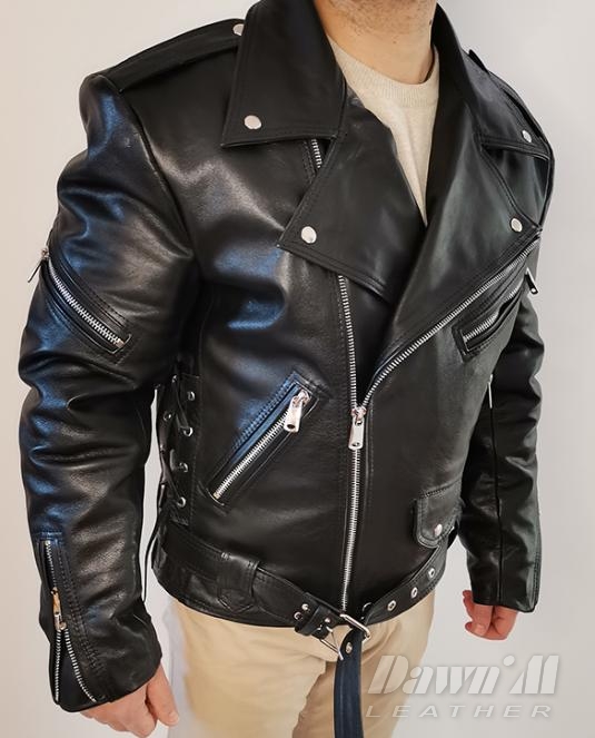 мъжко кожено яке - 9