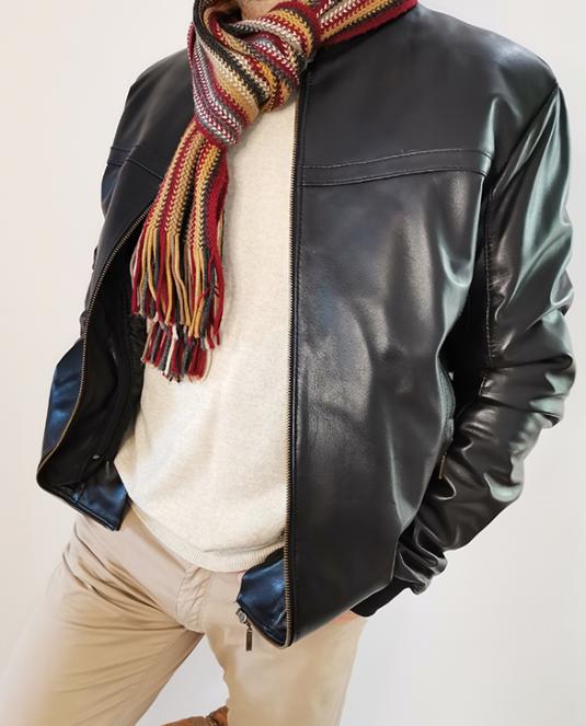 мъжко кожено яке - 1