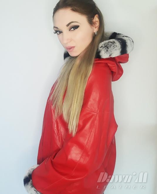 дамско кожено яке - 3