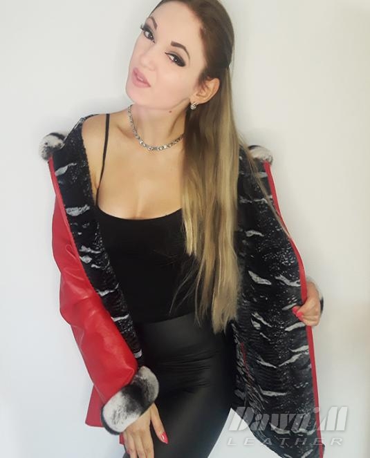 дамско кожено яке - 5