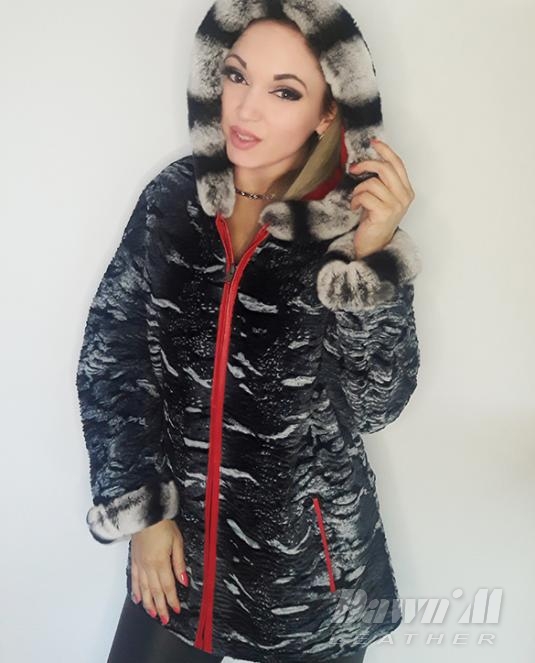 дамско кожено яке - 6