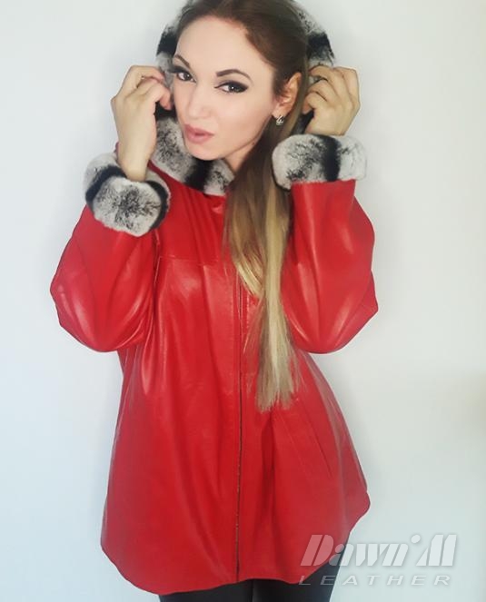 дамско кожено яке - 2