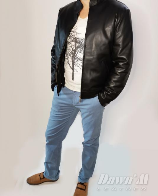 мъжко кожено яке - 12