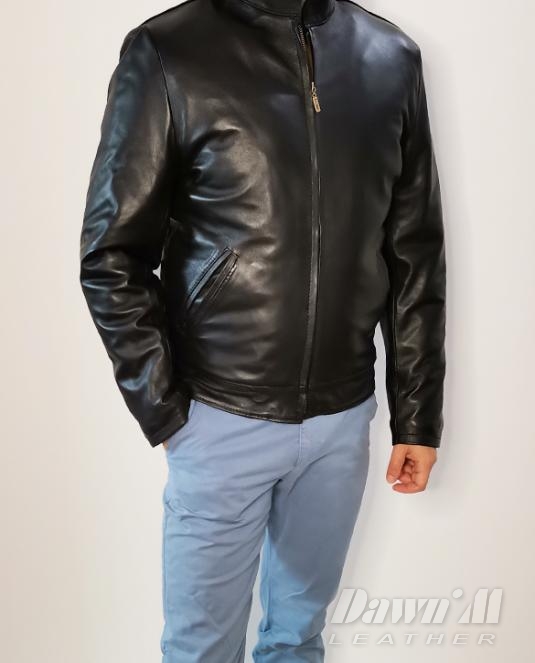 мъжко кожено яке - 13