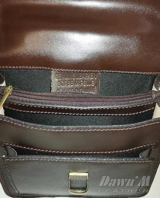 чъжка кожена чанта - 4