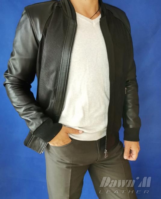 мъжко кожено яке - 5