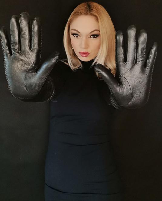 дамски кожени ръкавици - 2