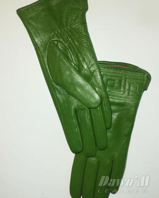 дамски кожени ръкавици - 4