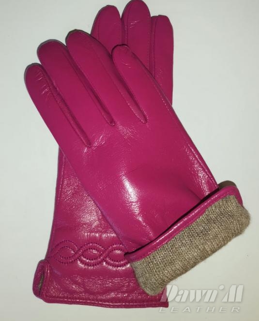 дамски кожени ръкавици - 4